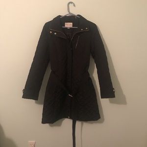 Cole Haan Women’s Signature Quilted Zip Front Coat